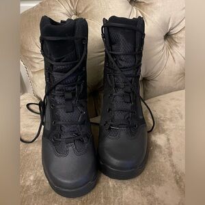 Wore once 5.11 black tactical boots size 7 US